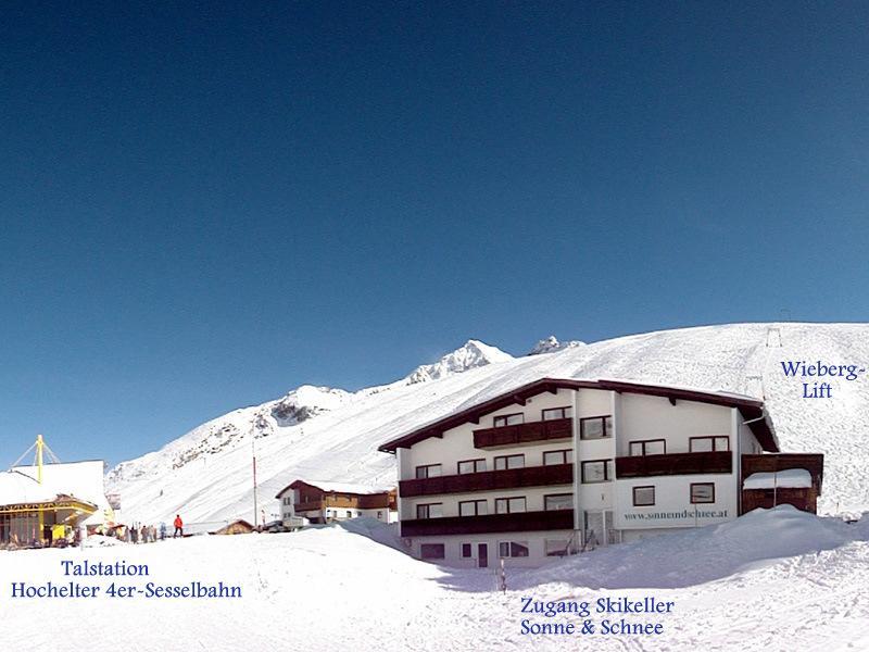 Hotel Sonne&Schnee in Kühtai Exterior foto