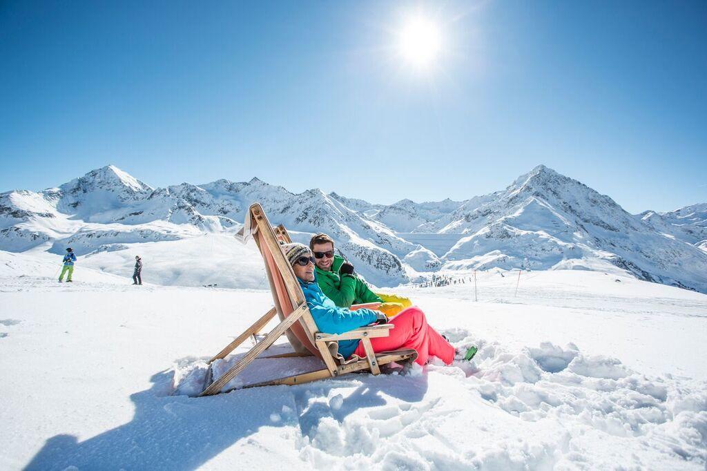 Hotel Sonne&Schnee in Kühtai Zimmer foto